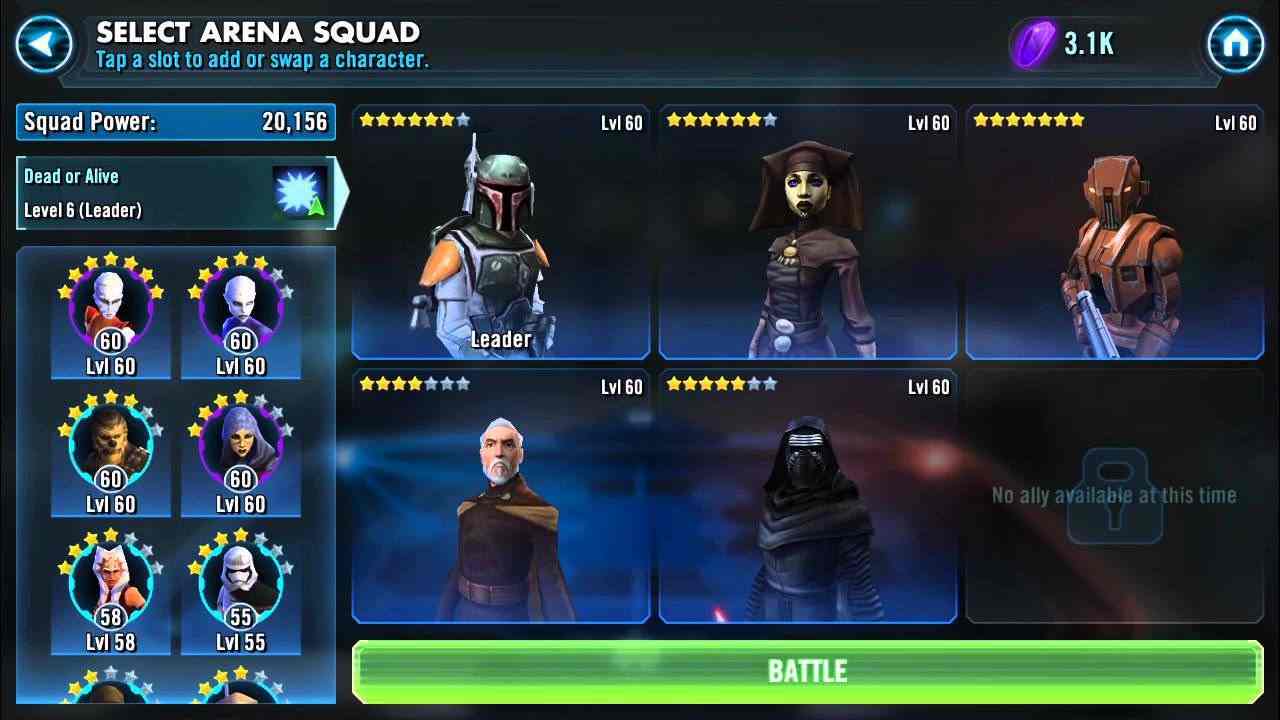 Tai Star Wars- Galaxy of Heroes 